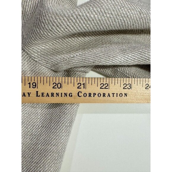 Maggie Marilyn New Zeland Womens Blazer100% Linen Fringe Pockets Jacket Size 10 - Picture 5 of 9